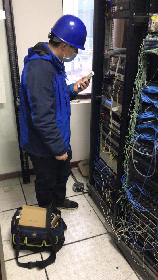 疫情中的通信守护 江西电信技术维护团队坚守一线